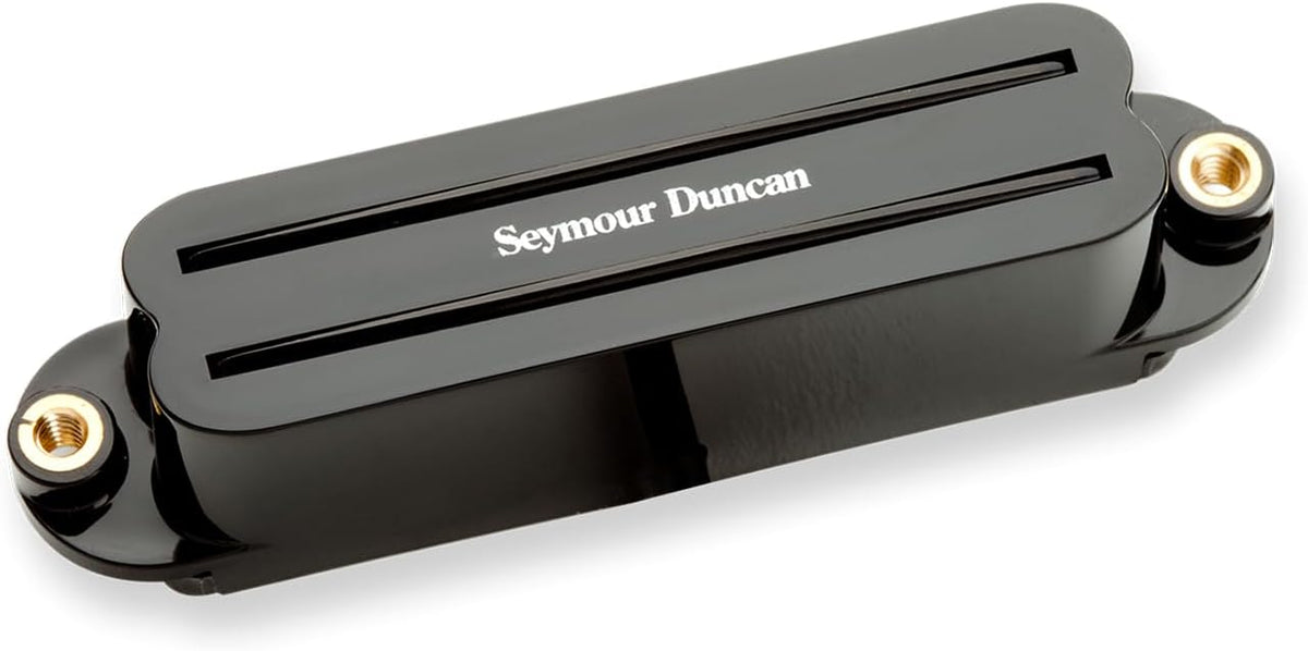 Seymour Duncan guitar pickup installed on electric guitar body