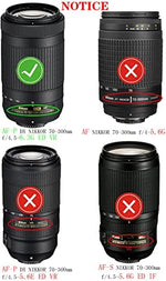 Two pack of black 58mm replacement camera lens covers with included elastic keeper strings