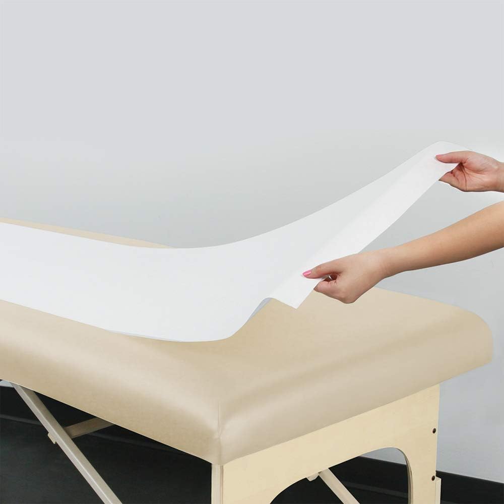 ForPro smooth cellulose table paper on massage bed