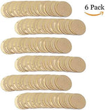 Fifty two feet of premium gold glitter party streamers arranged for holiday home decor