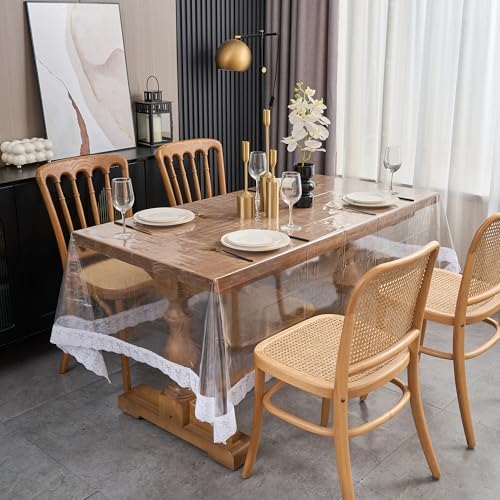 Pioggia waterproof table protector used for formal event dining setting