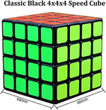 Side angle of the IRRDFO 4x4 speed cube displaying premium smooth turning layers.
