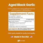Cardiovascular wellness and immune support herbal supplement bottle display