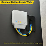 Two pack of BNPUHIU single gang wall plates with mounting screws