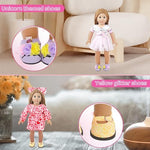 Close up of Msyo fashion doll footwear designs