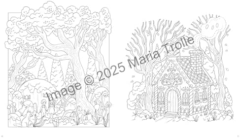 Fairytale Worlds: Coloring Book - Image 8