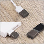 Collection of 40 orange USB anti dust plugs