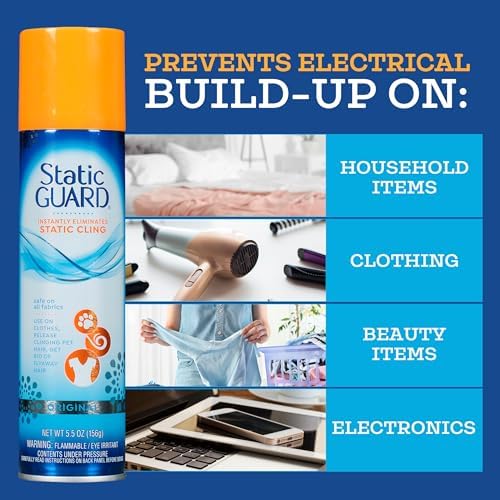 Imported American anti-static spray for hair flyaways and furniture
