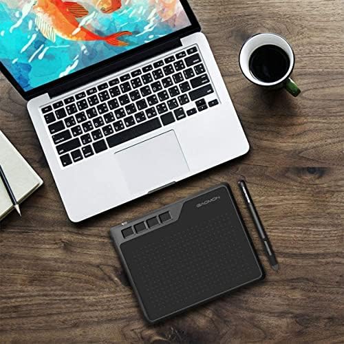 Authentic USA imported digital graphics tablet setup with connecting cable for laptop compatibility.