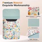 Side profile of TiMOVO slim floral e-reader case