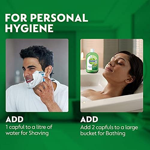 Dettol Liquid Disinfectant for Floor Cleaner, Surface Disinfection, Personal Hygiene (Lime Fresh, 500ml, Pack of 2) - Image 6