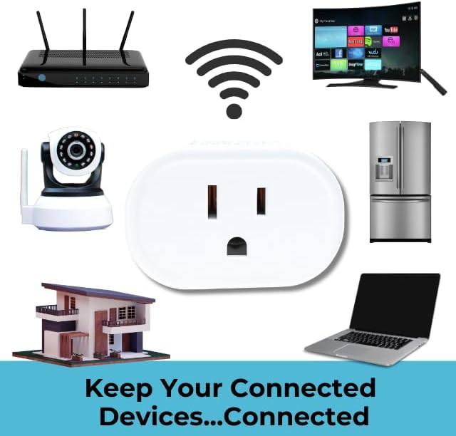 Keep Connect hardware reset plug showing compact design for small spaces