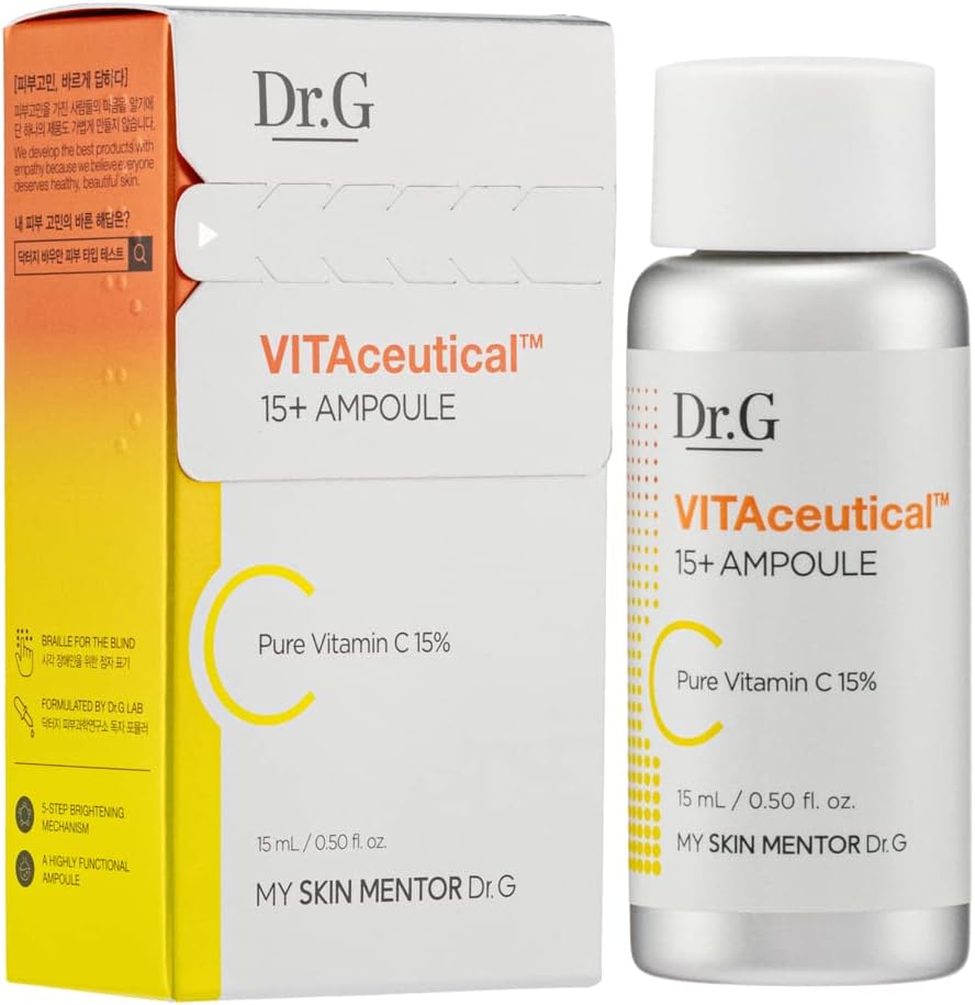 Dr.G Vitaceutical 15 Plus Ampoule front bottle view