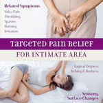Water based feminine care gel for external sensitivity and redness relief