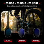 SmallRig camera lens filter kit with silicone cover for transport