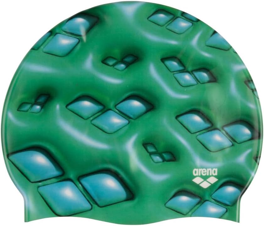 Arena HD Unisex Adult Elastic Silicone Swim Cap Fitness Swimming Gear Soft Stretchy Pool Bathing Cap - Image 15