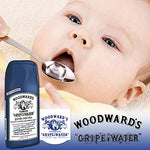 Three bottles of Woodward's Gripe Water infant supplement