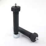 Grease zerk fitting detail on RJSPHH trailer leaf spring wet bolt