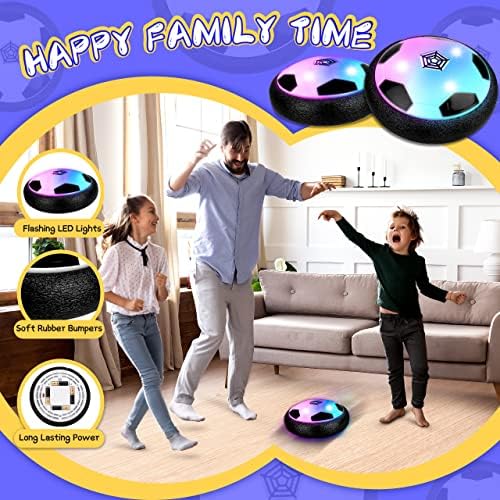 HopeRock air power soccer ball floating toy showing thick foam safety bumper