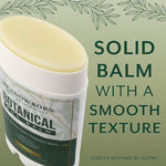 Natural ingredients insect repellent stick close up highlighting family safe formula