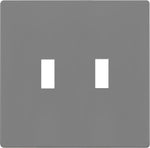 ENERLITES Screwless Double Toggle Light Switch Wall Plate Cover, Brown | 2-gang standard 4.68" x 4.73", 1 Pack, child safety, modern design, unbreakable polycarbonate, UL Listed, easy to install - Image 11