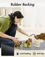 MontVoo Absorbent Pet Supplies Mat in gray color