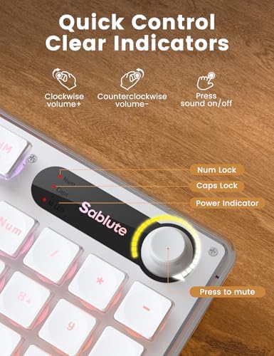 Full setup of Sablute rechargeable keyboard and mouse set connected to a laptop showcasing the 2.4 Gigahertz USB receiver