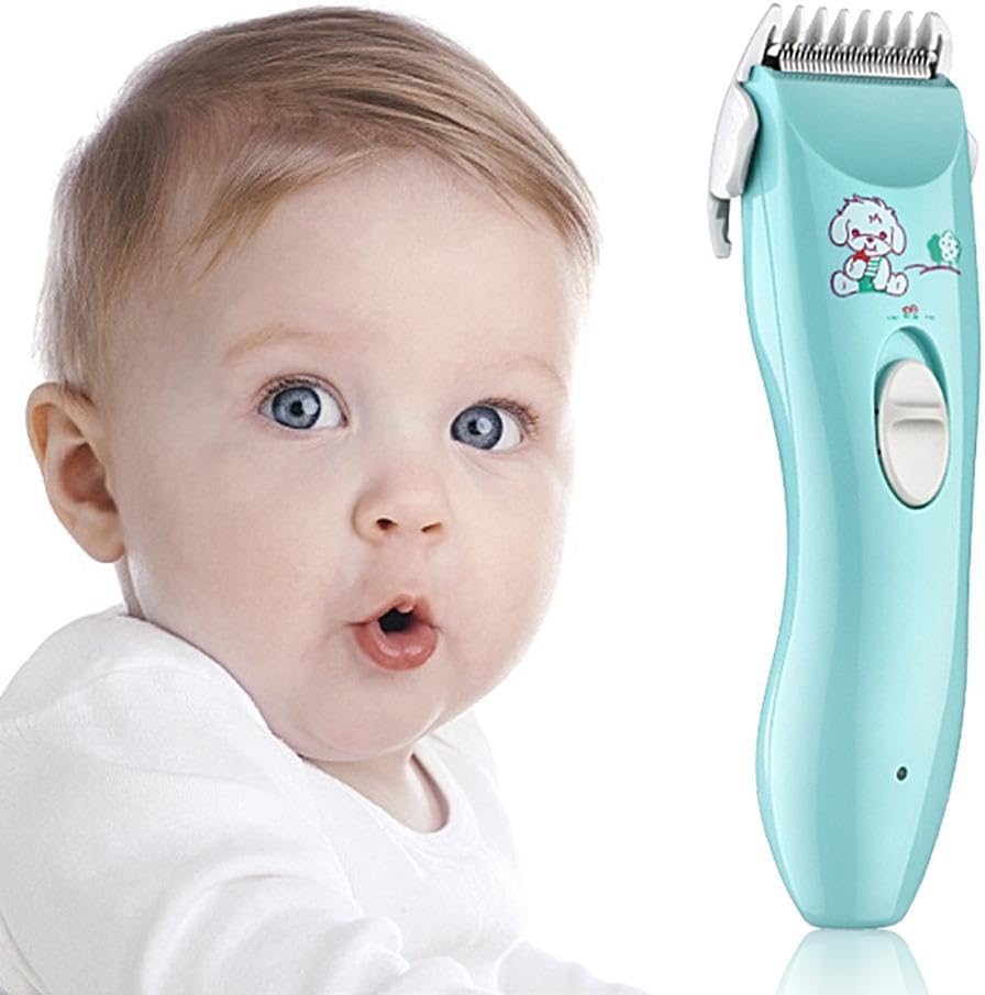 Baistom silent baby hair clipper front view professional trimmer