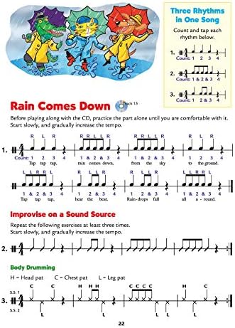 Alfred's Kid's Drum Course, Bk 1: The Easiest Drum Method Ever!, Book & Online Audio - Image 5