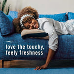 Two pack of Febreze Unstopables Touch showing the breakthrough scent technology logo