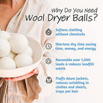 Eight pack of wear resisting laundry dryer accessories for faster drying times