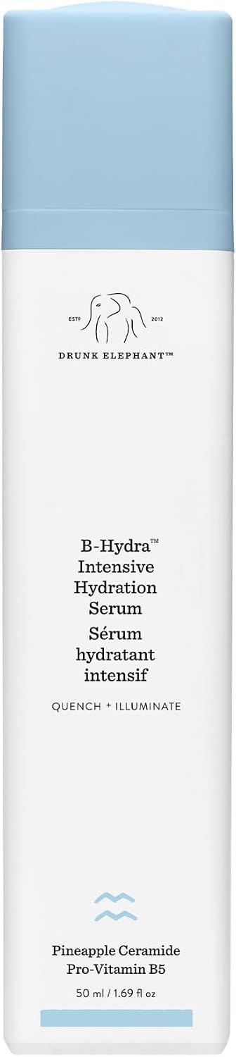 Drunk Elephant B-Hydra Intensive Hydration Serum front view bottle.