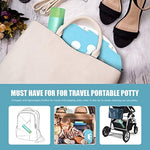 Convenient drawstrings on Visator potty seat liners