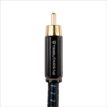Tributaries Series 4 3 meter subwoofer cable front view