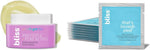 Bliss Resurfacing Nightime Duo front view of pads and moisturizer
