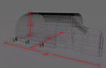 Back mounting layout of the cooling shroud kit demonstrating how it pairs with enterprise hardware.