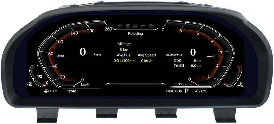 Xuenav car information display with customizable theme style