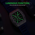 MF Mini Focus luminous hands glowing in low light