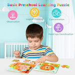 Zeoddler Montessori educational toys for fine motor skills development close up view