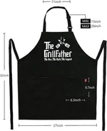 Kaidouma BBQ apron pocket feature