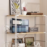 Side angle view of the durable ABS plastic forty capacity compact disc tower organizer