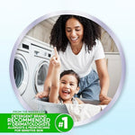 All dye free free and clear dryer sheets open box presentation