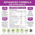 Mulittea 2 pack bone strength gummy supplement bottle