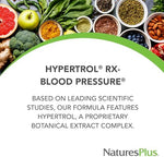 Nature's Plus Hypertrol Rx dietary supplement showing side ingredients list label