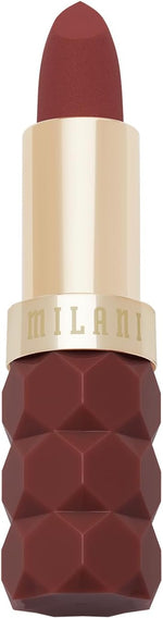Milani lipstick hexagonal packaging design close up