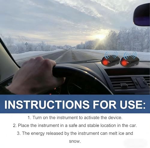 Shkalacar vehicle safety tool demonstrating the red LED light flashing sequence in low light conditions