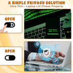 Alrhso camera covers slide bulk pack for computers tablets and mobile devices display.