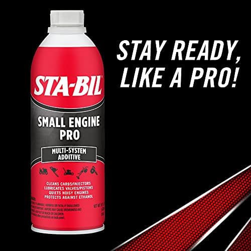 Sta-Bil Small Engine Pro additive for lawn mower maintenance