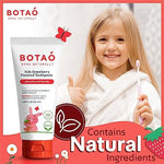 Imported Botao kids oral care set featuring natural strawberry flavor.