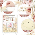 Beeveer 3D baby shower guest book with photo frame
